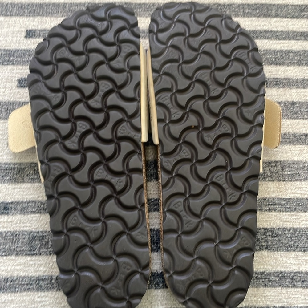 Birkenstock Beige Sandals with Buckles - Picture 2 of 7